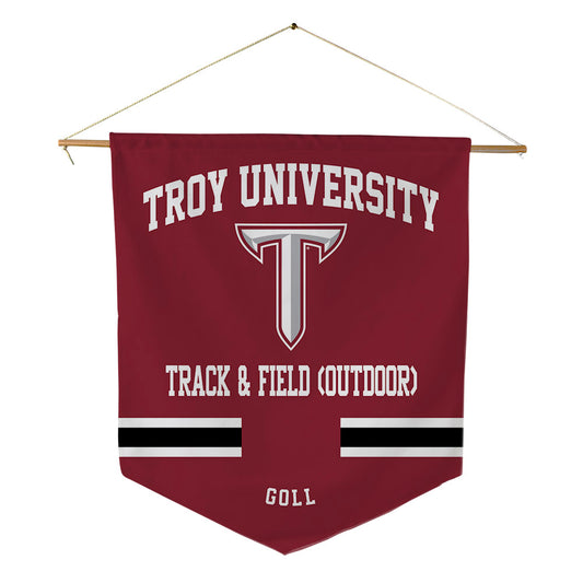 Troy - NCAA Men's Track & Field : Derrick Goll - Pennant - 18" x 21"-0