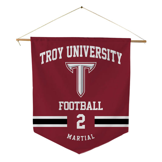 Troy - NCAA Football : Carlton Martial - Pennant - 18" x 21"-0