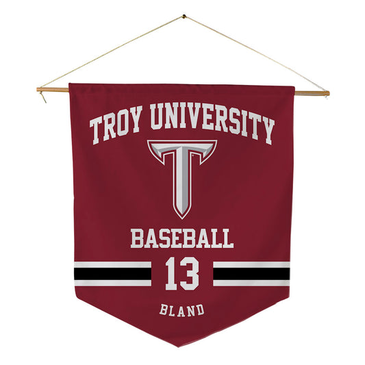 Troy - NCAA Baseball : Peryn Bland - Pennant - 18" x 21"-0
