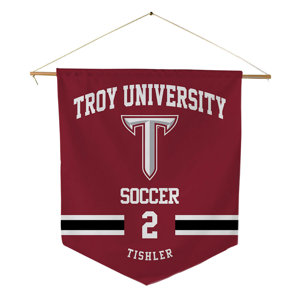 Troy - NCAA Women's Soccer : Tatum Tishler - Pennant - 18" x 21"-0