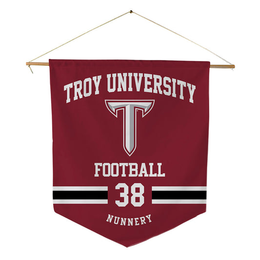 Troy - NCAA Football : Christian Nunnery - Pennant - 18" x 21"-0