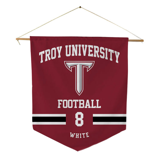 Troy - NCAA Football : jaquez white - Pennant - 18" x 21"-0