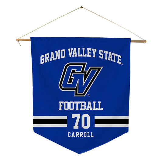 Grand Valley - NCAA Football : Garrett Carroll - Pennant - 18" x 21"-0