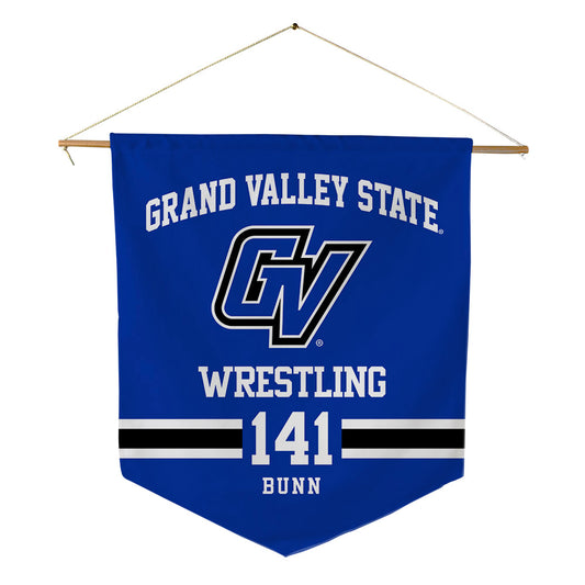 Grand Valley - NCAA Wrestling : Elijah Bunn - Pennant - 18" x 21"-0
