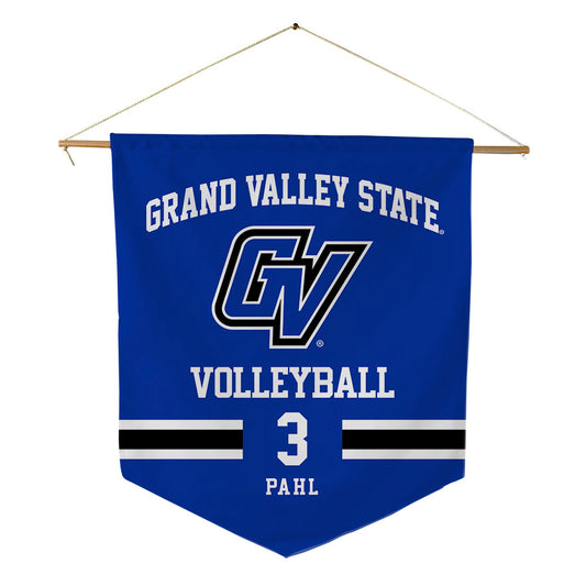 Grand Valley - NCAA Women's Volleyball : Sara Pahl - Pennant - 18" x 21"-0