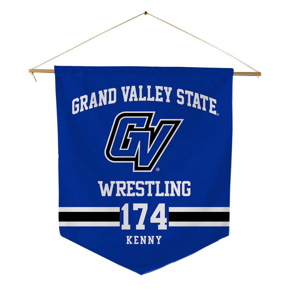 Grand Valley - NCAA Wrestling : Josh Kenny - Pennant - 18" x 21"-0