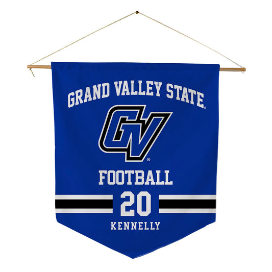 Grand Valley - NCAA Football : Ian Kennelly - Pennant - 18" x 21"-0