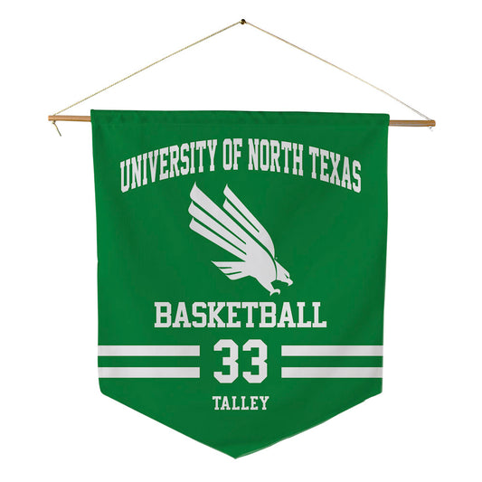 North Texas - NCAA Women's Basketball : Jaelyn Talley - Pennant - 18" x 21"-0