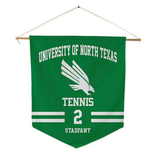 North Texas - NCAA Women's Tennis : Nformi Fanyi Stadfany - Pennant - 18" x 21"-0