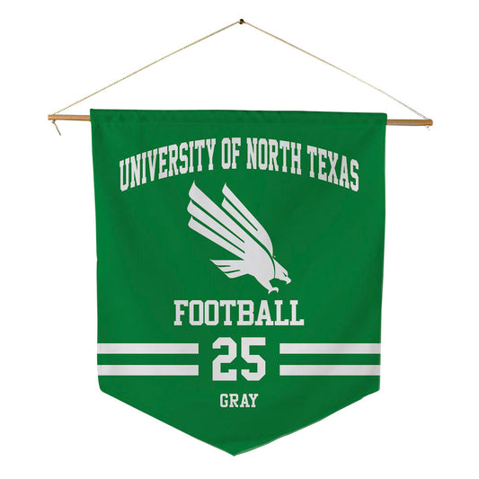 North Texas - NCAA Football : Ashton Gray - Pennant - 18" x 21"-0