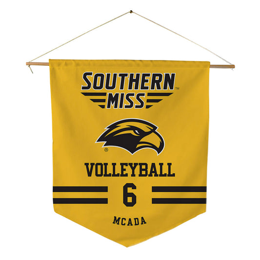 Southern Miss - NCAA Women's Volleyball : Sadie McAda - Pennant - 18" x 21"-0