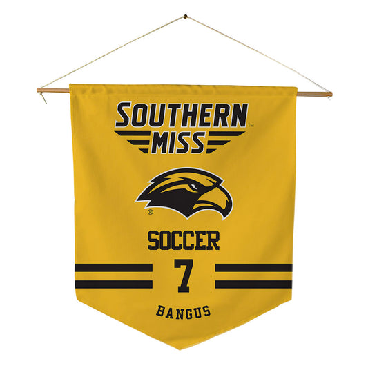Southern Miss - NCAA Women's Soccer : Fatim Bangus - Pennant - 18" x 21"-0