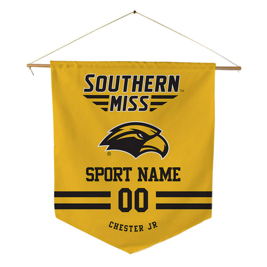 Southern Miss - NCAA Football : Carl Chester Jr - Pennant - 18" x 21"-0