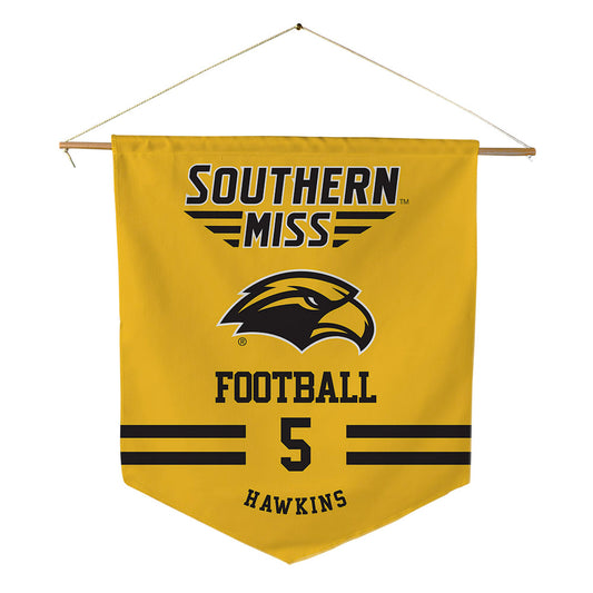 Southern Miss - NCAA Football : JJ Hawkins - Pennant - 18" x 21"-0