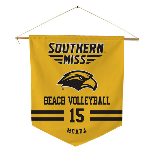 Southern Miss - NCAA Women's Volleyball : Sadie McAda - Pennant - 18" x 21"-0