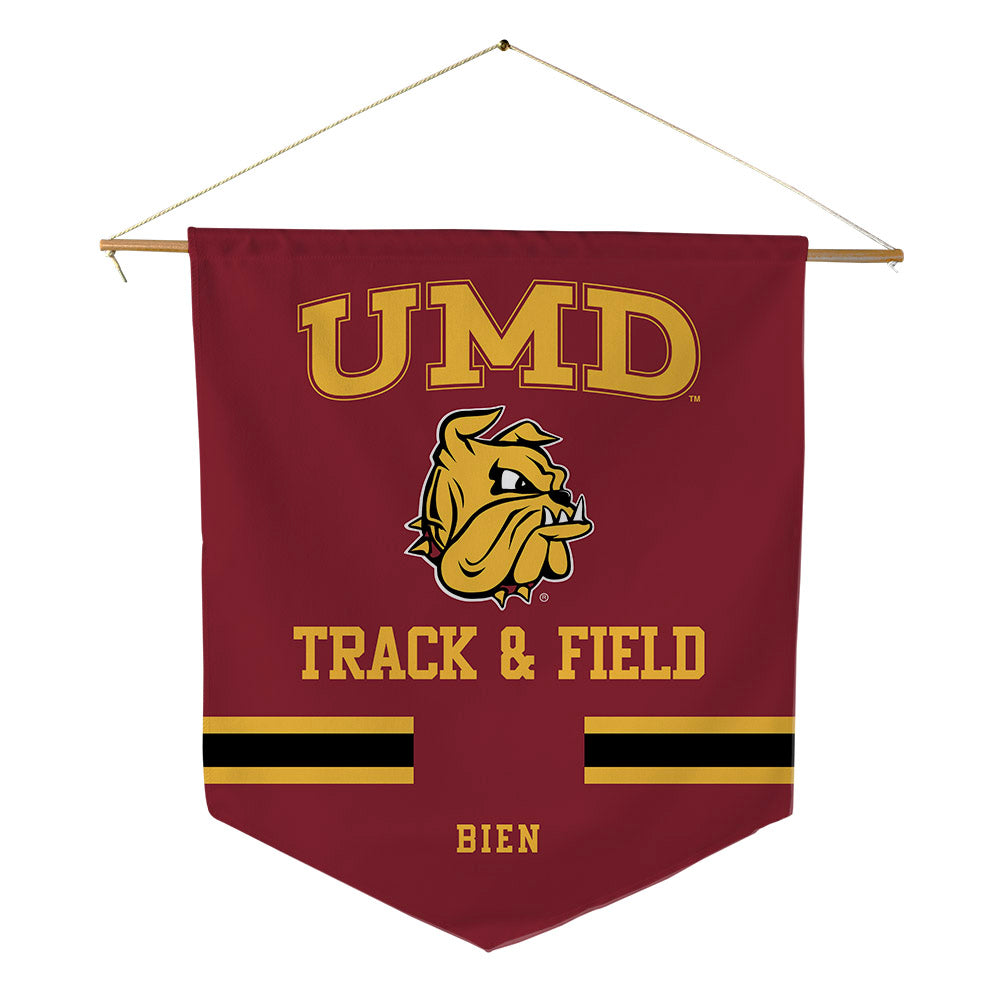 UMN Duluth - NCAA Men's Track & Field : Nolan Bien - Pennant - 18" x 21"-0
