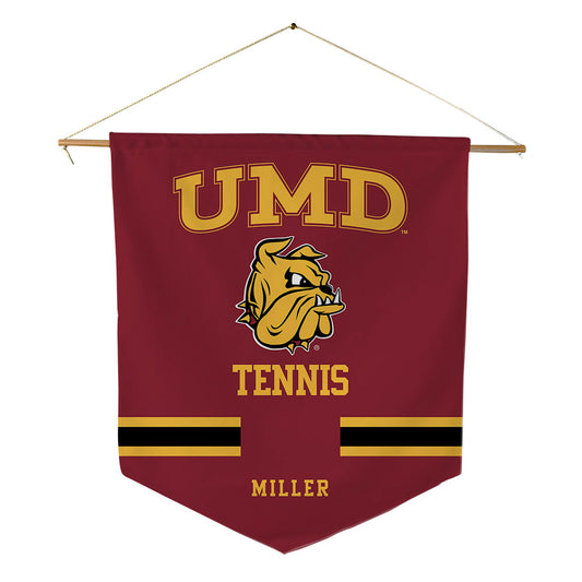 UMN Duluth - NCAA Women's Tennis : Mia Miller - Pennant - 18" x 21"-0