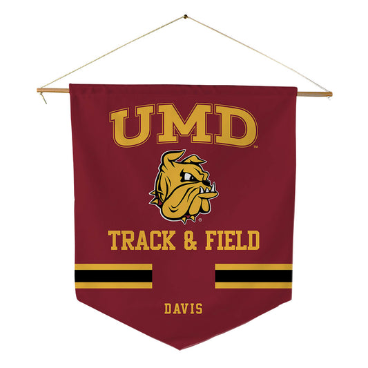 UMN Duluth - NCAA Women's Track & Field : Amelia Davis - Pennant - 18" x 21"-0