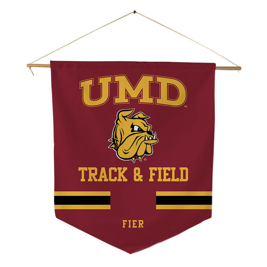 UMN Duluth - NCAA Men's Track & Field : Jake Fier - Pennant - 18" x 21"-0