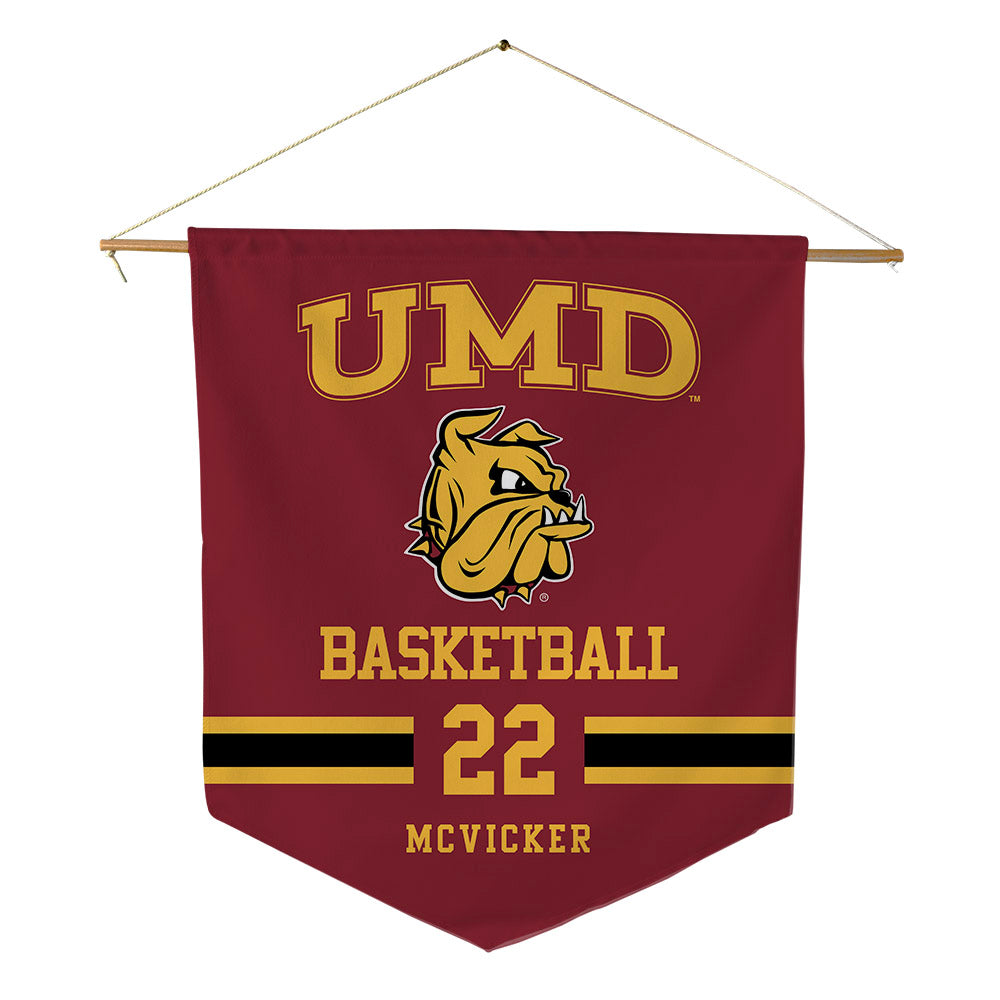 UMN Duluth - NCAA Women's Basketball : Keagan McVicker - Pennant - 18" x 21"-0