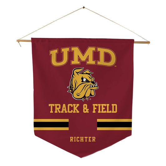 UMN Duluth - NCAA Men's Track & Field : Ryan Richter - Pennant - 18" x 21"-0