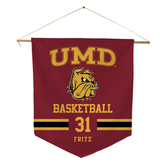 UMN Duluth - NCAA Women's Basketball : Ashley Fritz - Pennant - 18" x 21"-0
