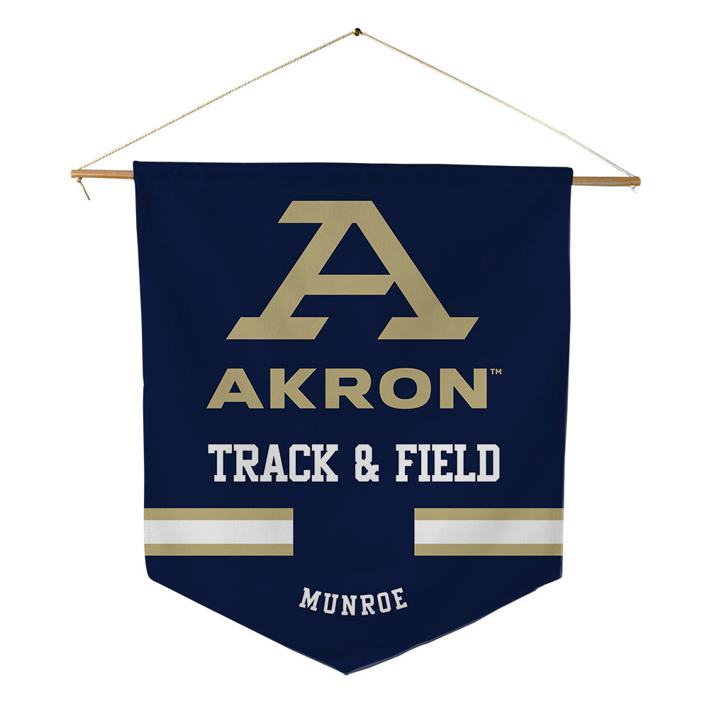 Akron - NCAA Men's Track & Field : Ty Munroe - Pennant - 18" x 21"-0