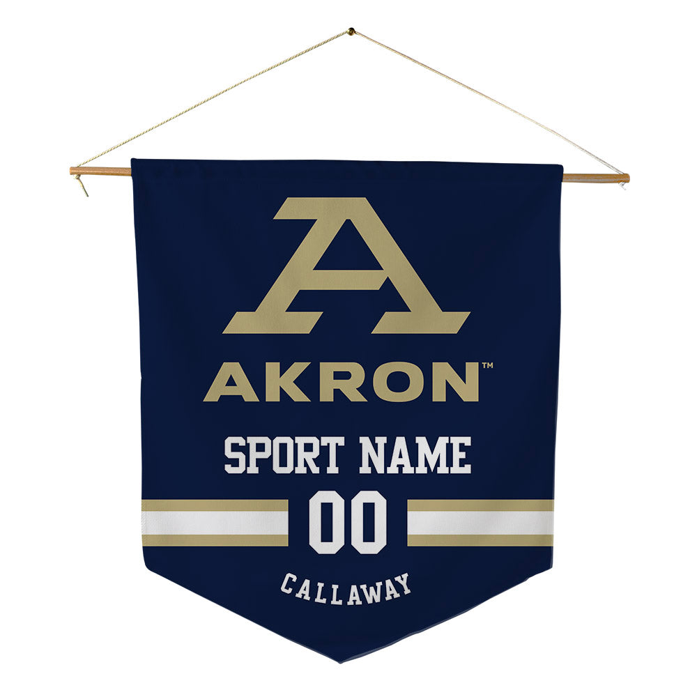 Akron - NCAA Women's Basketball : Izzy Callaway - Pennant - 18" x 21"-0