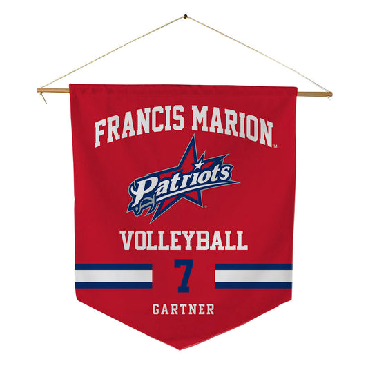 Francis Marion - NCAA Women's Volleyball : Madilyn Gartner - Pennant - 18" x 21"-0