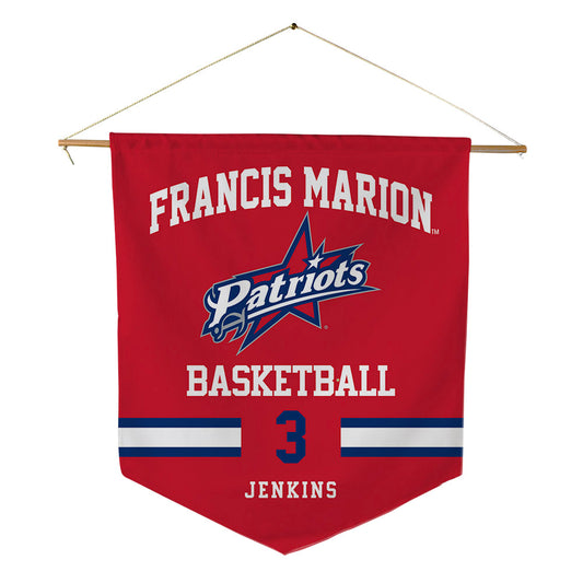 Francis Marion - NCAA Men's Basketball : John-Michael Jenkins - Pennant - 18" x 21"-0