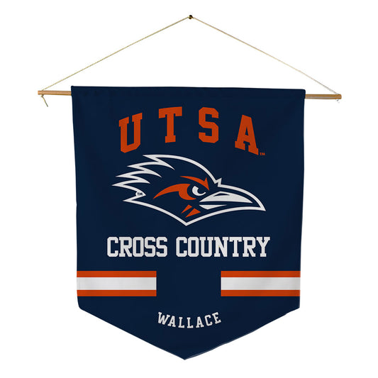 UTSA - NCAA Women's Cross Country : Emma Wallace - Pennant - 18" x 21"-0