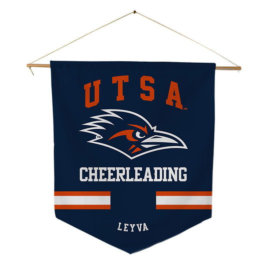 UTSA - NCAA Cheerleading : Araceli Leyva - Pennant - 18" x 21"-0