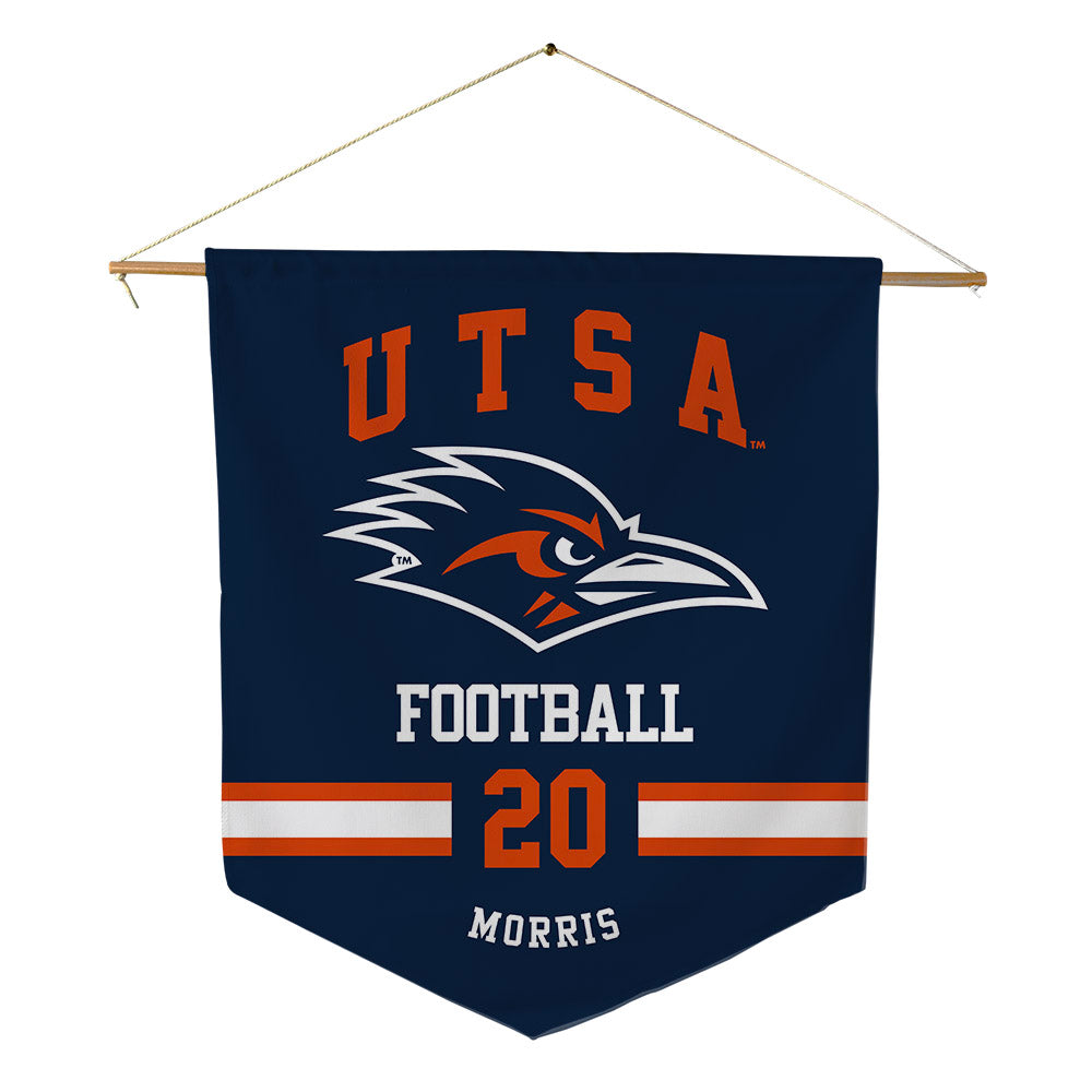 UTSA - NCAA Football : Zach Morris - Pennant - 18" x 21"-0