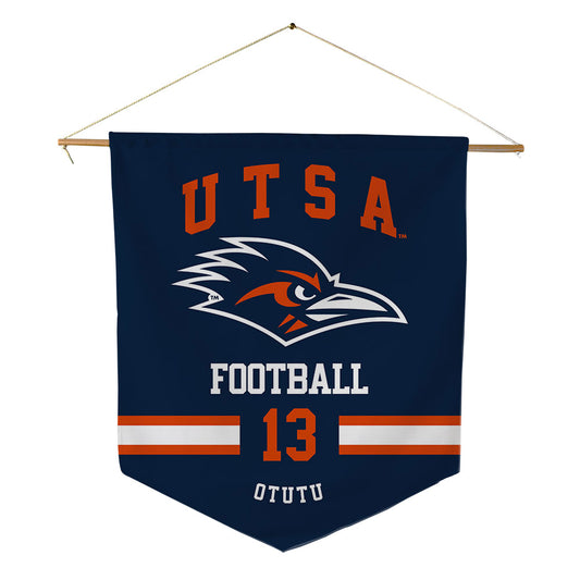 UTSA - NCAA Football : Chidera Otutu - Pennant - 18" x 21"-0