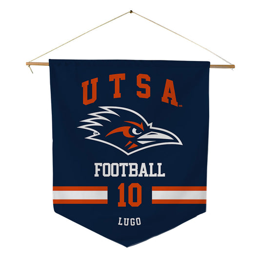 UTSA - NCAA Football : Noah Lugo - Pennant - 18" x 21"-0