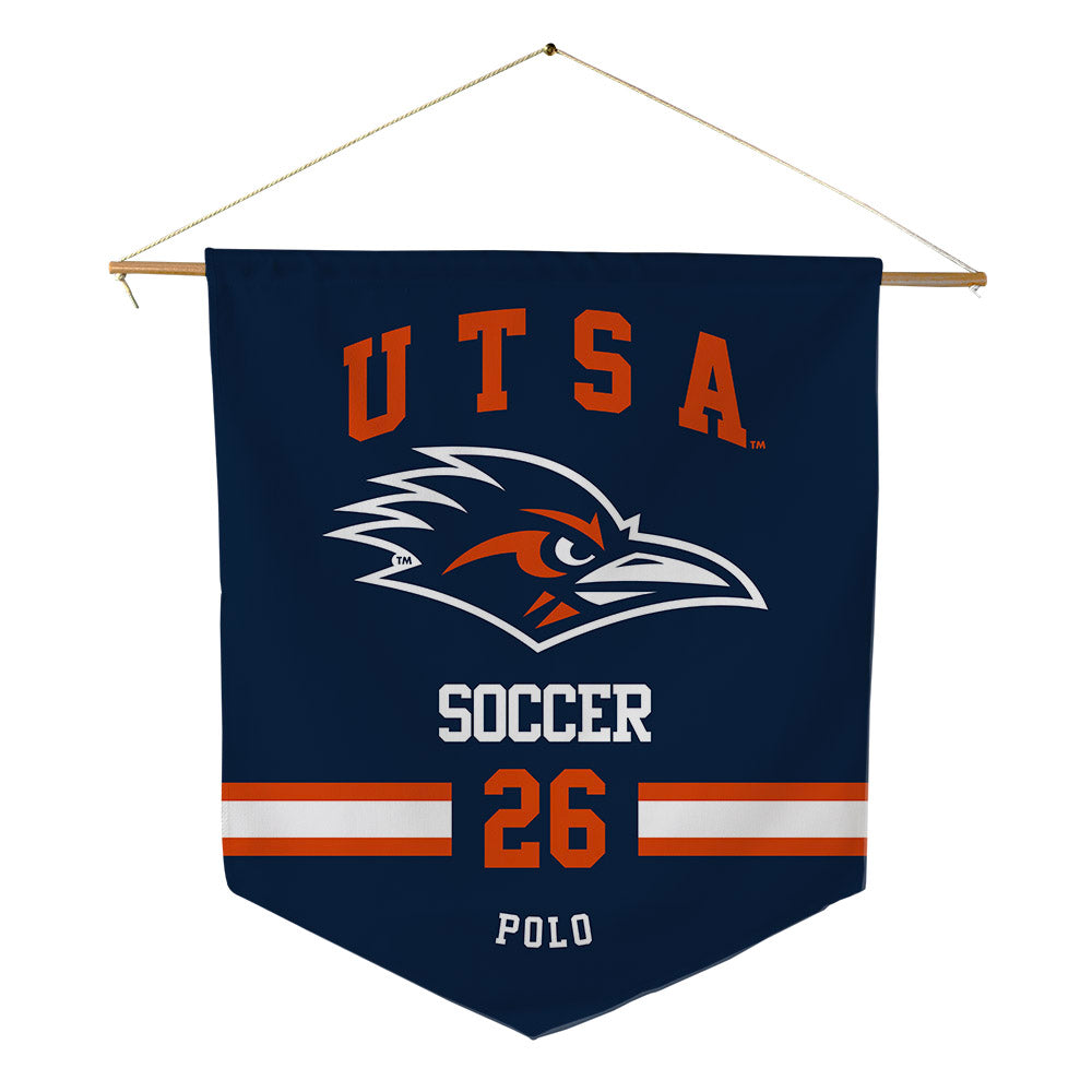 UTSA - NCAA Women's Soccer : Michelle Polo - Pennant - 18" x 21"-0