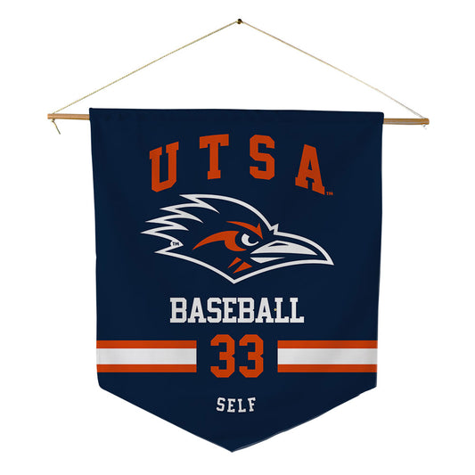 UTSA - NCAA Baseball : Ryan Self - Pennant - 18" x 21"-0