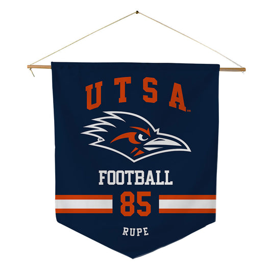 UTSA - NCAA Football : Ty Rupe - Pennant - 18" x 21"-0