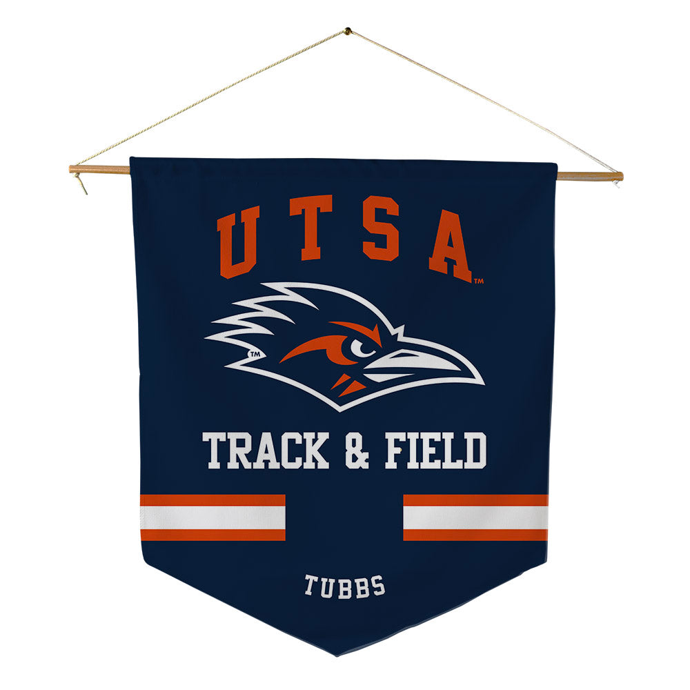 UTSA - NCAA Men's Track & Field : Gabriel Tubbs - Pennant - 18" x 21"-0