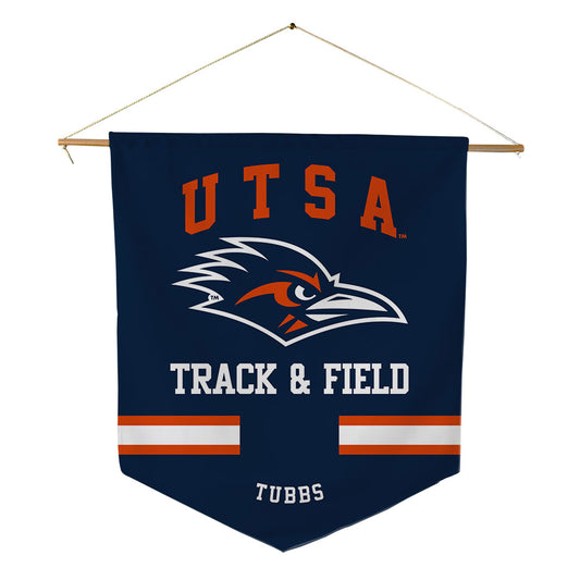 UTSA - NCAA Men's Track & Field : Gabriel Tubbs - Pennant - 18" x 21"-0