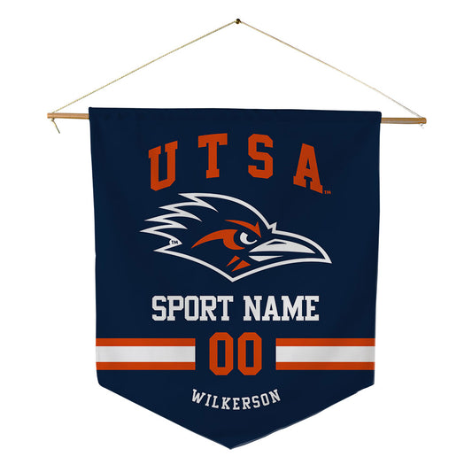 UTSA - NCAA Football : Marcellus Wilkerson - Pennant - 18" x 21"-0