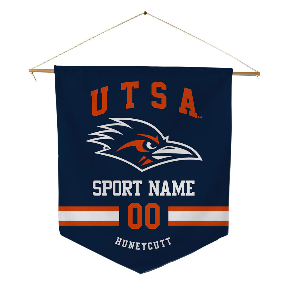 UTSA - NCAA Football : Preston Huneycutt - Pennant - 18" x 21"-0