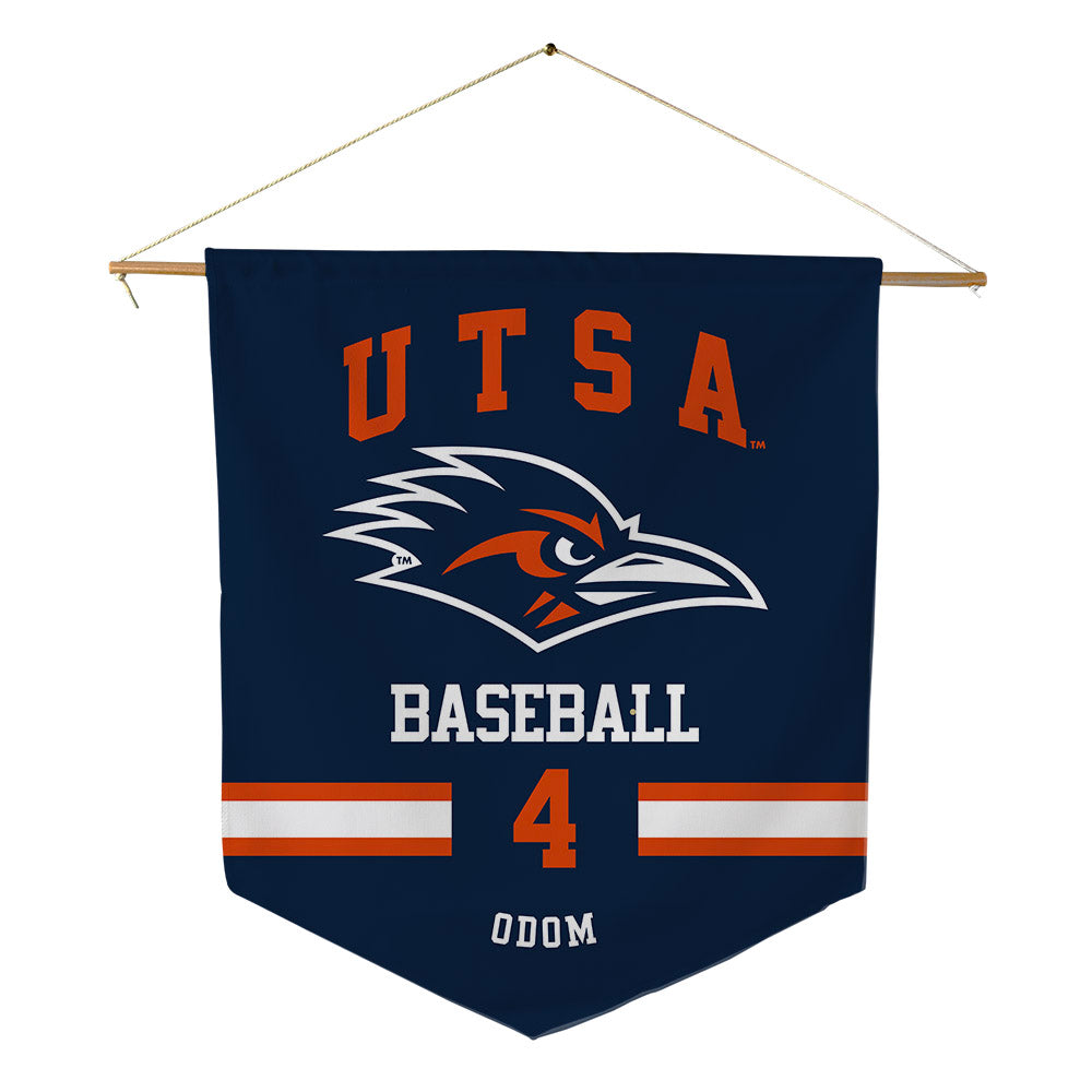 UTSA - NCAA Baseball : Tye Odom - Pennant - 18" x 21"-0