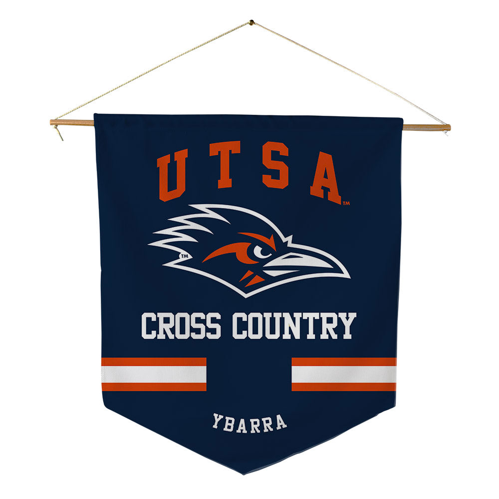 UTSA - NCAA Women's Cross Country : Aubry Ybarra - Pennant - 18" x 21"-0