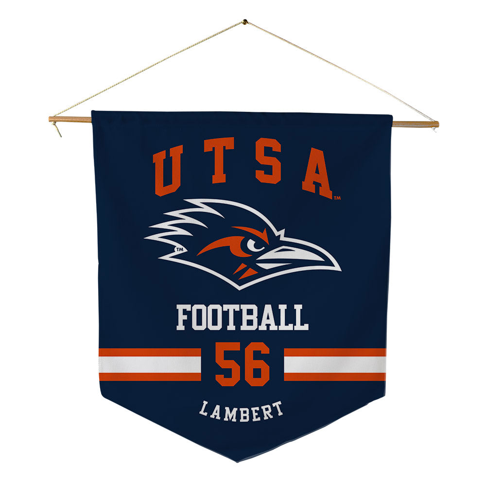 UTSA - NCAA Football : Matthew Lambert - Pennant - 18" x 21"-0