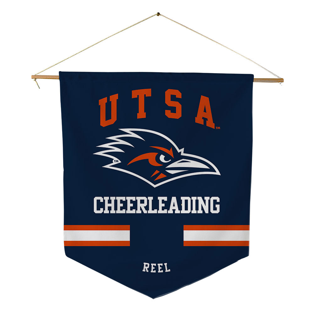 UTSA - NCAA Cheerleading : Bella Reel - Pennant - 18" x 21"-0