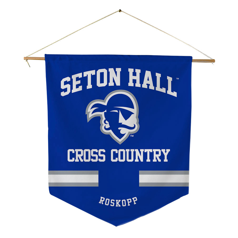 Seton Hall - NCAA Women's Cross Country : Kennedy Roskopp - Pennant - 18" x 21"-0