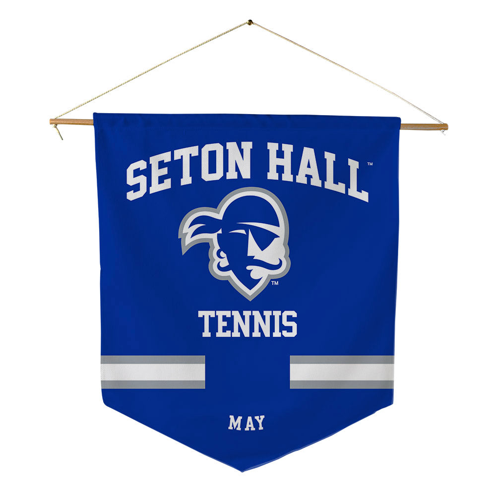 Seton Hall - NCAA Women's Tennis : Isabelle May - Pennant - 18" x 21"-0