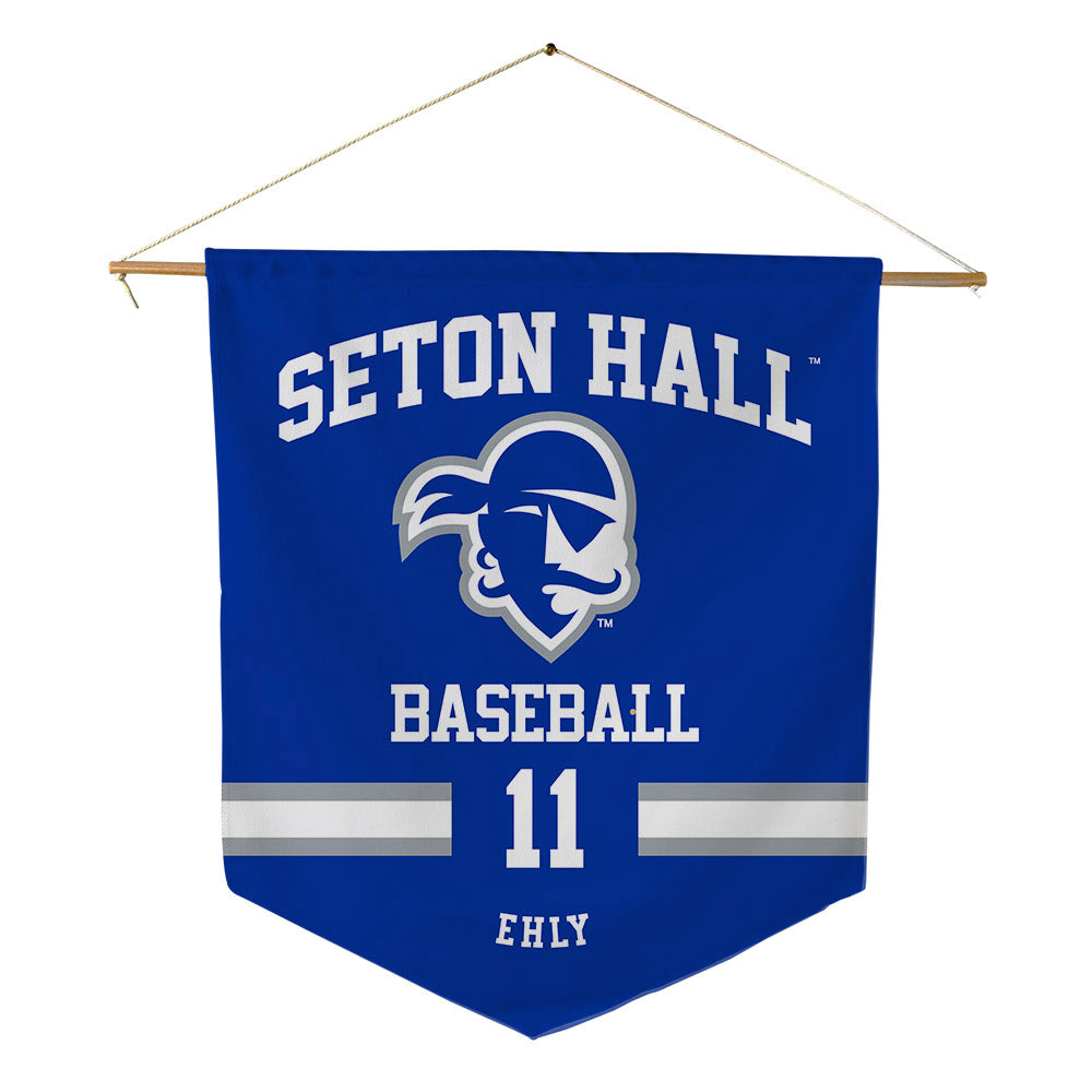 Seton Hall - NCAA Baseball : Anthony Ehly - Pennant - 18" x 21"-0