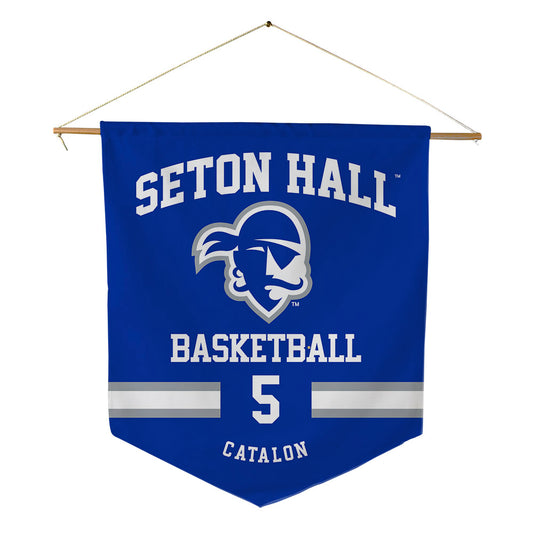 Seton Hall - NCAA Women's Basketball : Savannah Catalon - Pennant - 18" x 21"-0